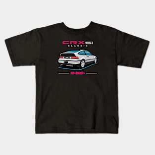 CRX SI Classic JDM Cars Kids T-Shirt